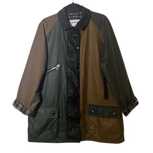 Barbour by Alexa Chung Patch Waxed Jacket US 10